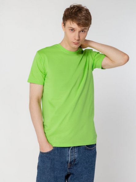 Футболка унисекс T-Bolka 160, зеленое яблоко 
