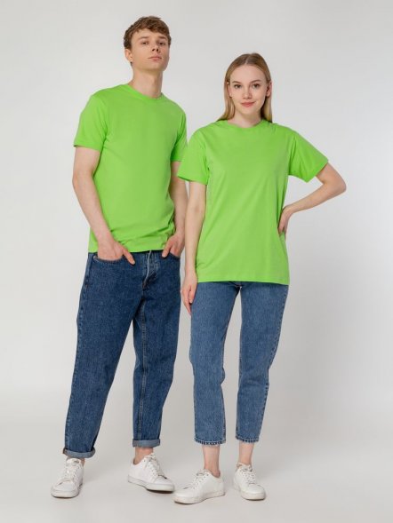 Футболка унисекс T-Bolka 160, зеленое яблоко 