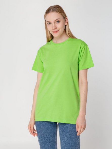 Футболка унисекс T-Bolka 160, зеленое яблоко 