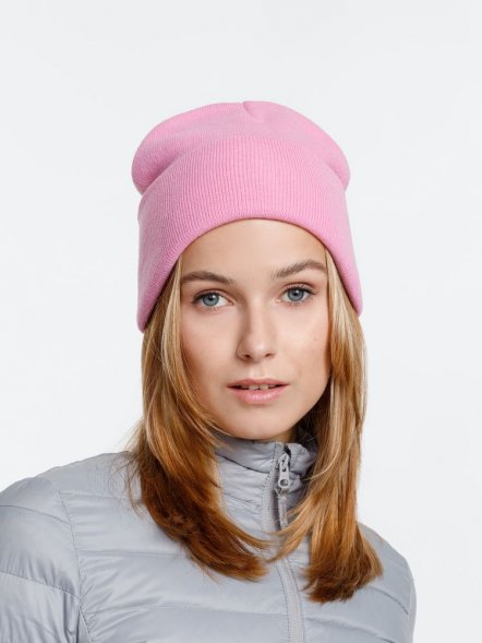 Шапка Urban Flow, пыльно-розовая 