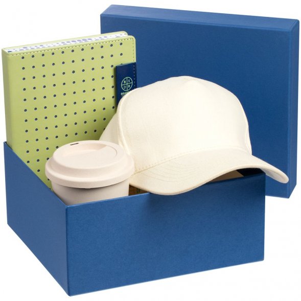 Коробка Satin, большая, синяя 