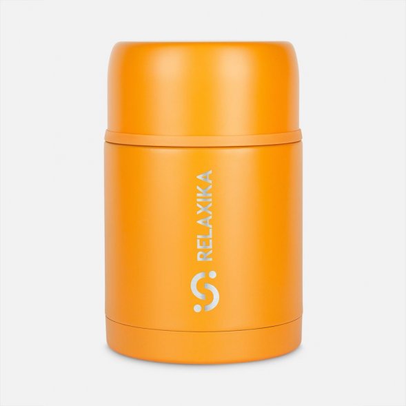 Термос для еды Relaxika 700, желтый 