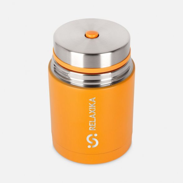 Термос для еды Relaxika 700, желтый 