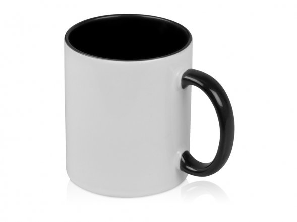 Кружка для сублимации Sublime Color, белый/черный 