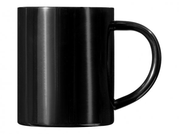 Стальная кружка с двойными стенками Altai, черный 