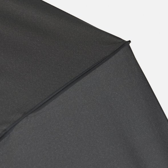 Зонт обратного сложения twoGether с двойным куполом, черный 