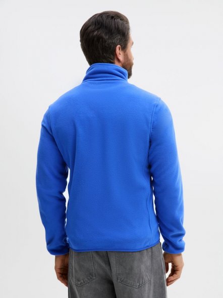 Куртка флисовая унисекс Ben Mac, синяя 