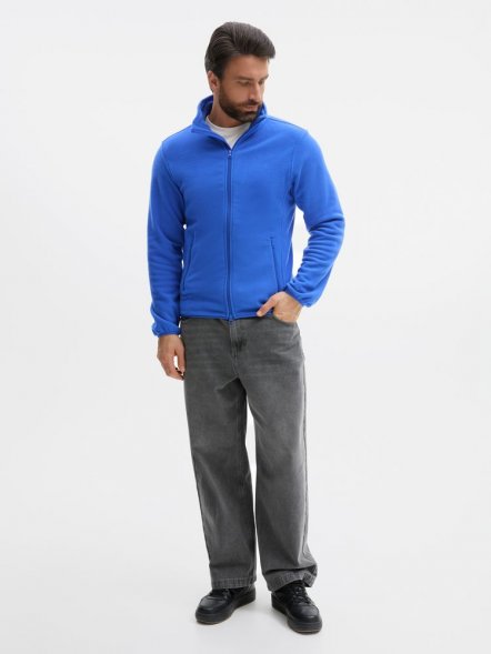 Куртка флисовая унисекс Ben Mac, синяя 