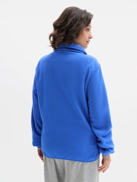 Куртка флисовая унисекс Ben Mac, синяя 