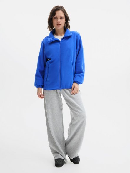 Куртка флисовая унисекс Ben Mac, синяя 