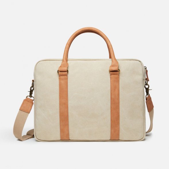 Сумка для ноутбука Bosler, бежевая 