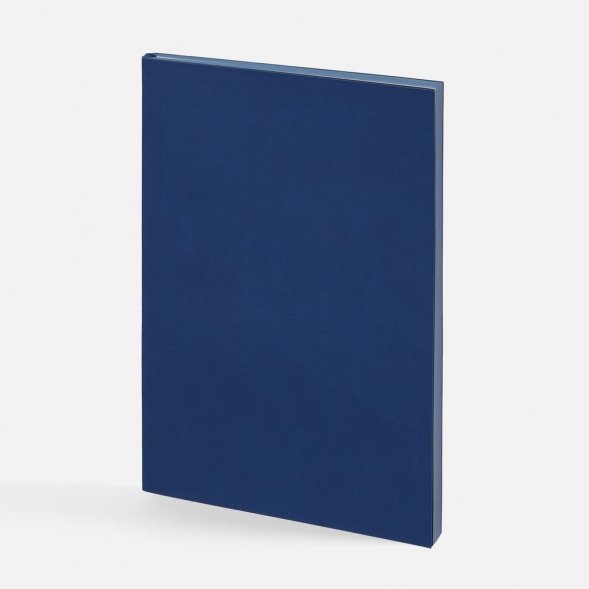 Ежедневник Flat, недатированный, синий, ver.2 