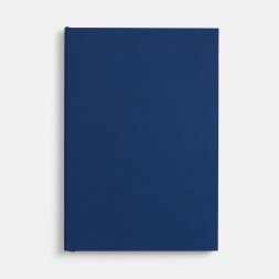 Ежедневник Flat, недатированный, синий, ver.2