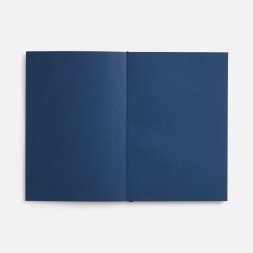 Ежедневник Flat, недатированный, синий, ver.2