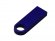 USB 3.0-флешка на 16 Гб с мини чипом и круглым отверстием, синий 