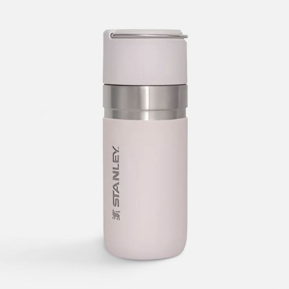 Термобутылка Go Quick Flip 470, светло-фиолетовая 