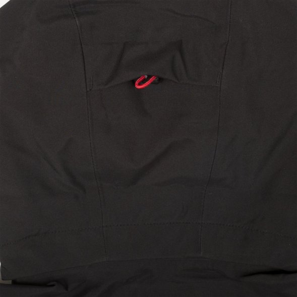 Куртка софтшелл мужская Patrol, черная с красным 