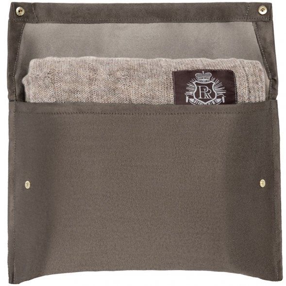 Плед Grasse, бежево-серый 