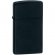 Зажигалка Zippo Slim Matt, матовая черная 