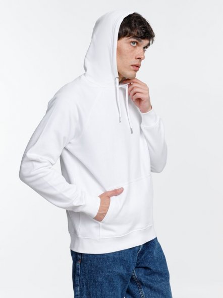 Толстовка унисекс Stellar, белая 