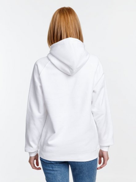 Толстовка унисекс Stellar, белая 