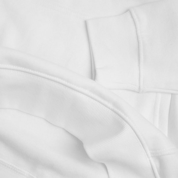 Толстовка унисекс Stellar, белая 