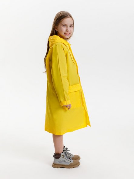 Дождевик детский RainDrop Kids, желтый 