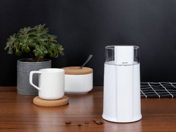 Электрическая кофемолка Capriccio, белая 