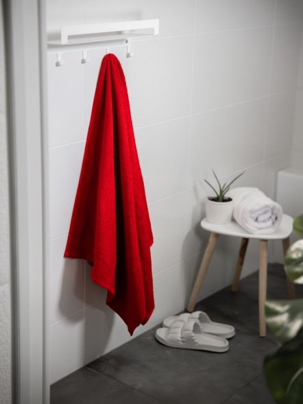 Полотенце Odelle, большое, красное 