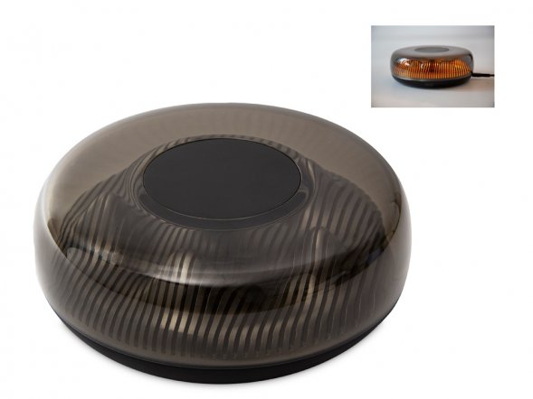 Ночник с беспроводной зарядкой Ember, 15 Вт, черный 