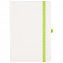 Ежедневник Arctic недатированный, белый/зеленый