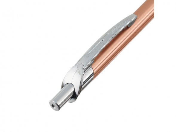 Ручка шариковая Pierre Cardin ACTUEL. Цвет - персиковый. Упаковка Р-1 