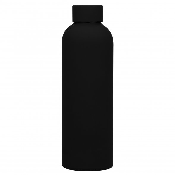 Термобутылка вакуумная герметичная Prima, черная 