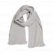 Шарф Forges вязаный, серый 