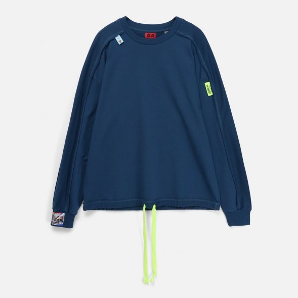 Лейбл тканевый Epsilon, S, белый 