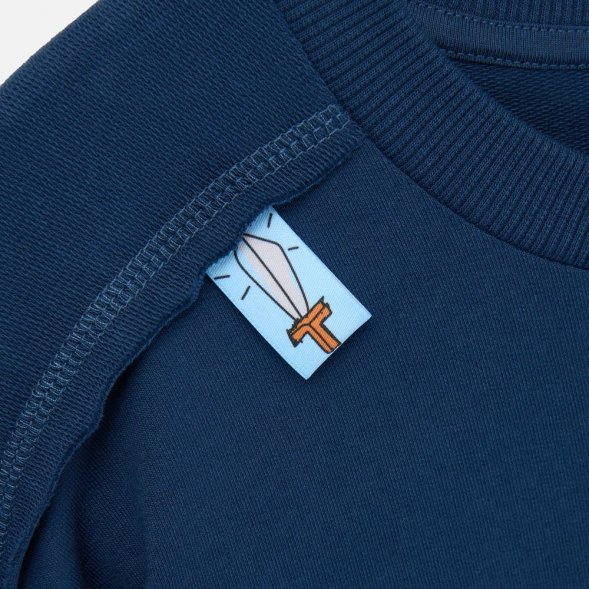 Лейбл тканевый Epsilon, S, белый 