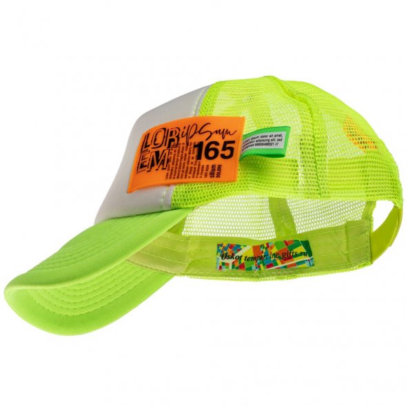 Лейбл тканевый Epsilon, S, белый 