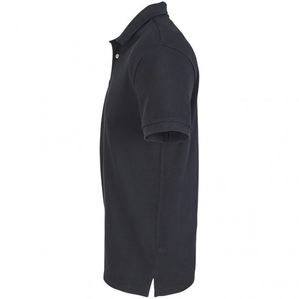 Рубашка поло унисекс Pacific, черная 