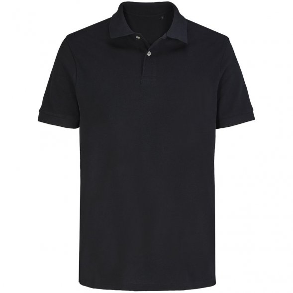 Рубашка поло унисекс Pacific, черная 