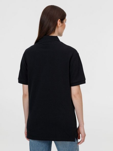 Рубашка поло унисекс Pacific, черная 