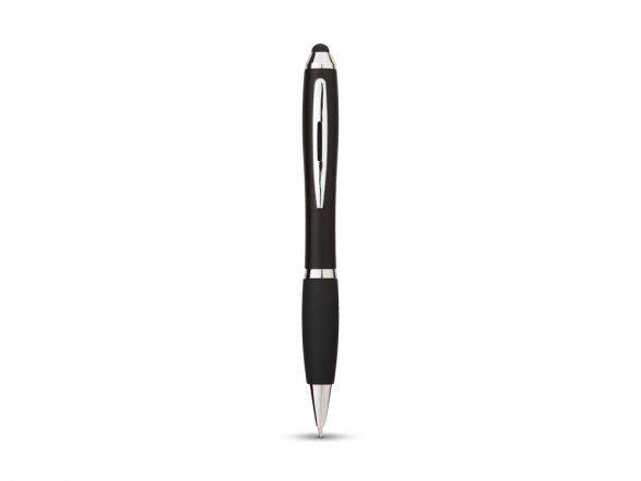 Ручка-стилус шариковая Nash со стилусом, черный, черные чернила 