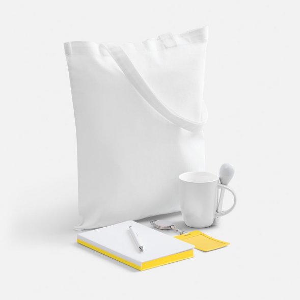 Набор Welcome Pack, желтый с белым 