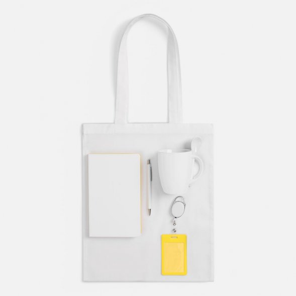 Набор Welcome Pack, желтый с белым 