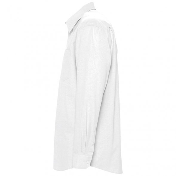 Рубашка мужская с длинным рукавом Boston, белая 