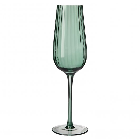 Бокал для шампанского Capri, зеленый 