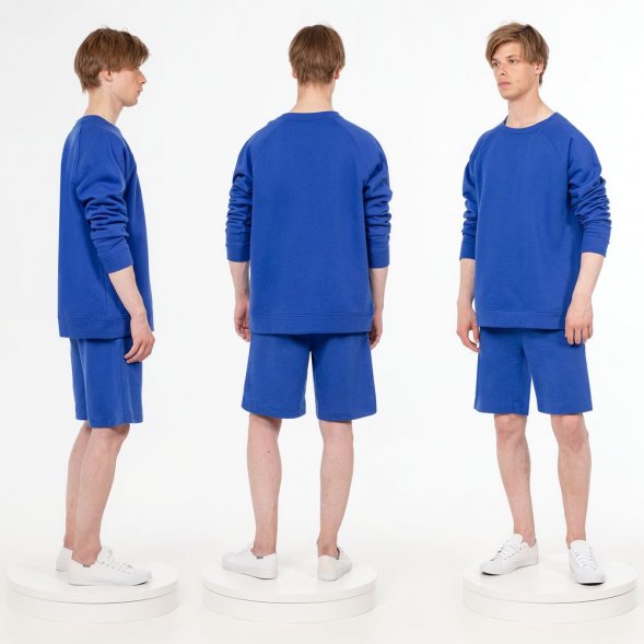 Свитшот унисекс S1, синий 