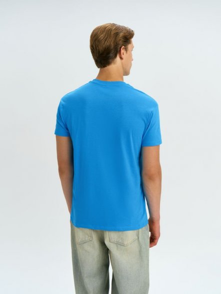 Футболка унисекс Regent 150, ярко-бирюзовая 