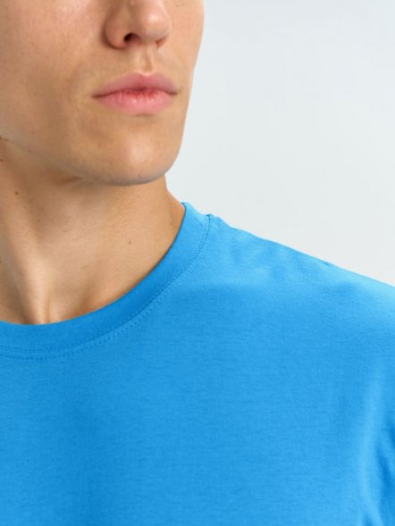 Футболка унисекс Regent 150, ярко-бирюзовая 