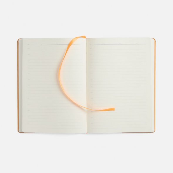 Ежедневник Urban Metal, недатированный, оранжевый 