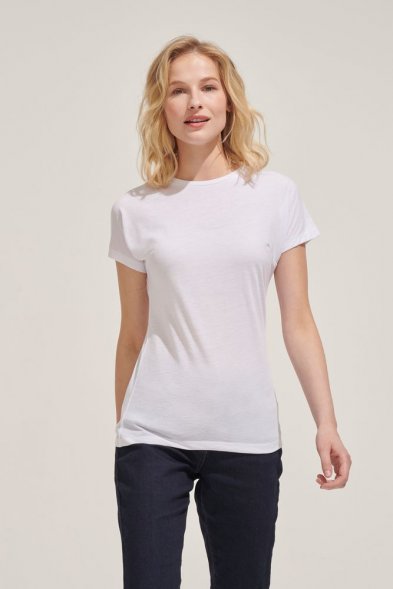 Футболка женская для сублимации Magma Women, белая 